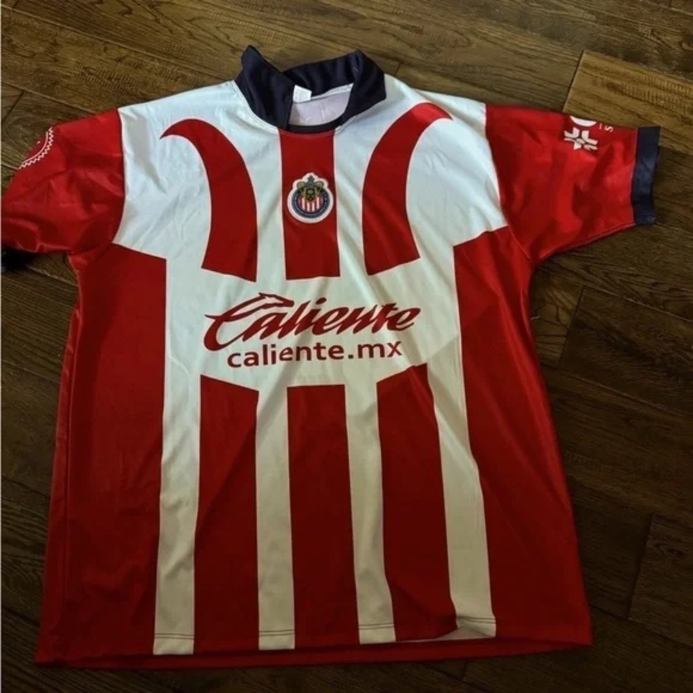 Civas Kids Red and White Striped Jersey